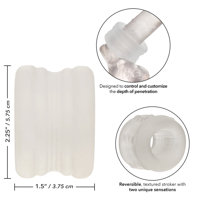 Boundless Bumper Penis Stroker & Penetration Adjustment Ring