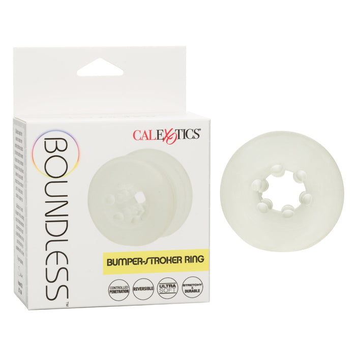 Boundless Bumper Penis Stroker & Penetration Adjustment Ring