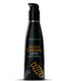 Salted Caramel Flavored Lubricant bottle black with orange writing 