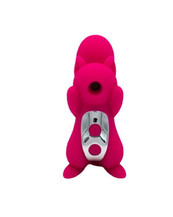 Screaming Squirrel Air Pulsation Clitoral and G Spot Vibrator front facing 