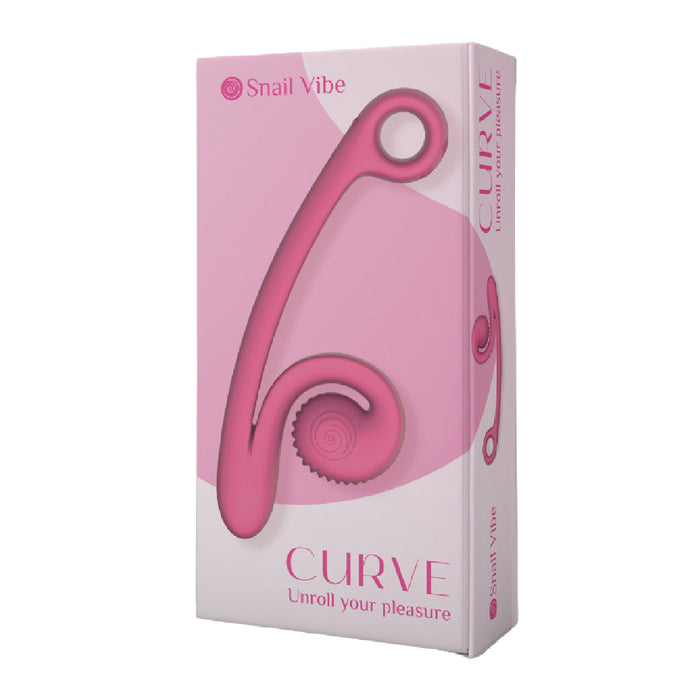 Snail Vibe Curve Powerful Dual Stimulating Pink Vibrator | Betty's BTB Shop Snail Vibe Curve Powerful Dual Stimulating Pink Vibrator | Betty's BTB Shop