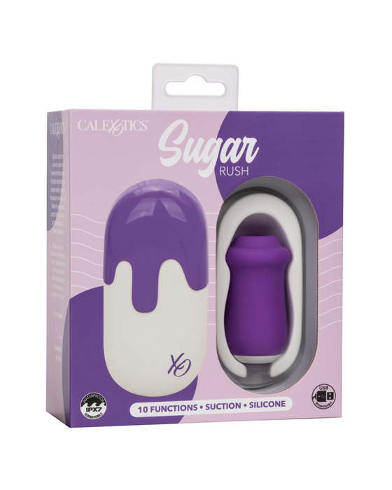 Sugar Rush Clitoral Suction Vibrator with Lid
