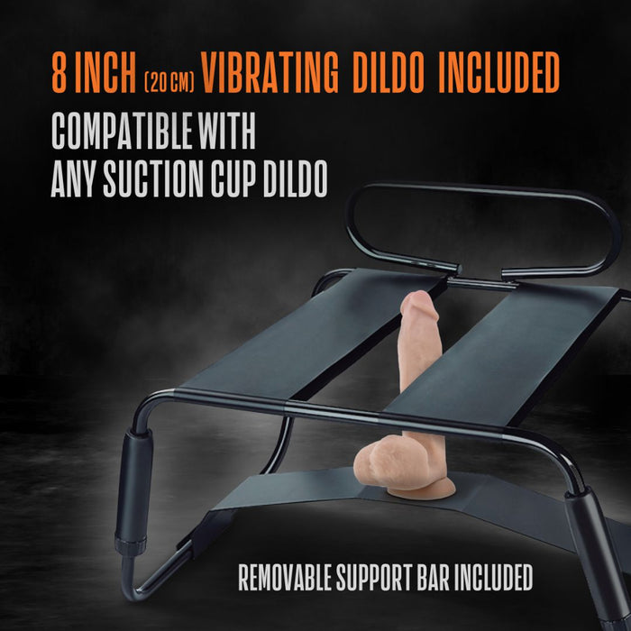 Adjustable Sex Position Chair with Vibrating Dildo Surrender Chair BTB Shop Adjustable Sex Position Chair with Vibrating Dildo Surrender Chair BTB Shop