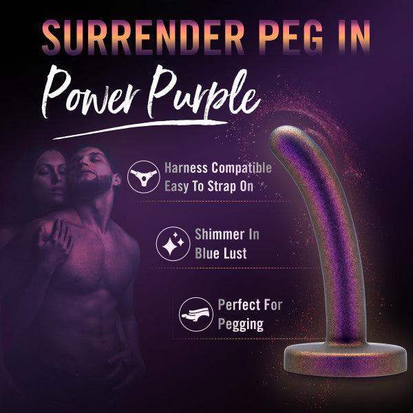 Surrender Slim Beginner & Anal Strap-on Pegging Dildo - Silicone  BTB Shop