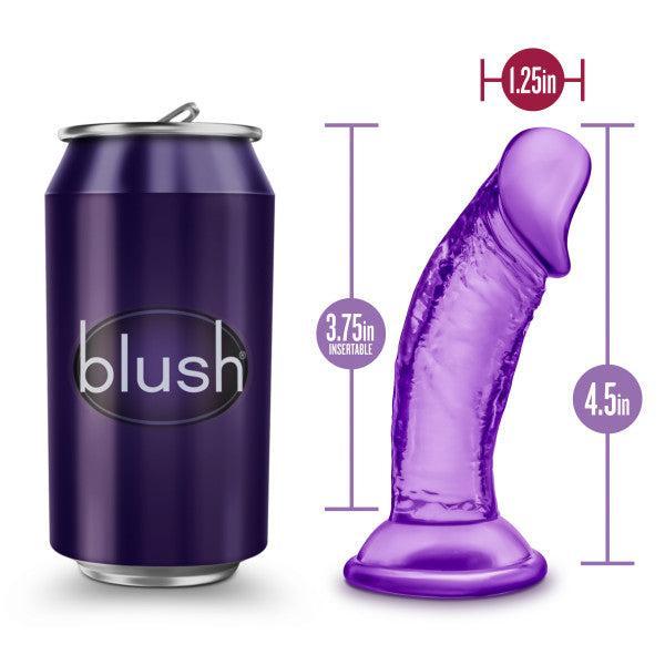Sweet n Small Beginner Purple 4" First Time Dildo with Suction Cup  BTB  Shop