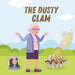 An illustration of an elderly woman shrugging beside a dusty clam appears on "The Dusty Clam Adult Humor Book by Jen Jenivive"—a cheeky, novelty gift. A small circle in the corner features Jen Jenivive's image.