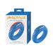 The Turn Up the Heat Together – Couples’ Warming Pleasure Bundle includes a blue silicone heat-up cock ring with 10 functions and rechargeable power, shown next to its packaging—an ideal upgrade for couples' intimacy kits.