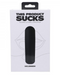 This Product Sucks Lipstick Clitoral Stimulator black and white box 