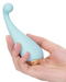 Thrill Me External Palm Sized Vibrator in model's hand 