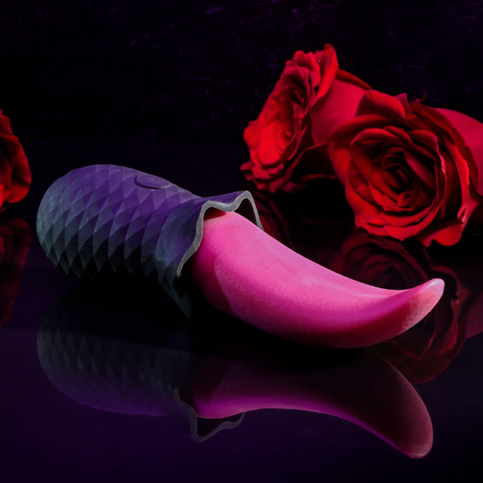 Tongue Teaser Realistic Vibrator Oral Clitoris, Nipples, Rimming BTB Shop Tongue Teaser Realistic Vibrator Oral Clitoris, Nipples, Rimming BTB Shop