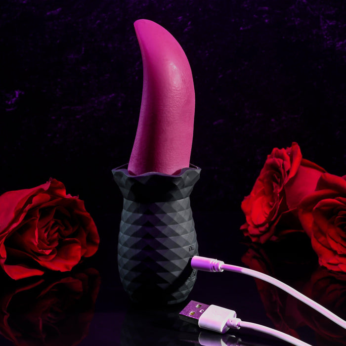 Tongue Teaser Realistic Vibrator Oral Clitoris, Nipples, Rimming BTB Shop Tongue Teaser Realistic Vibrator Oral Clitoris, Nipples, Rimming BTB Shop