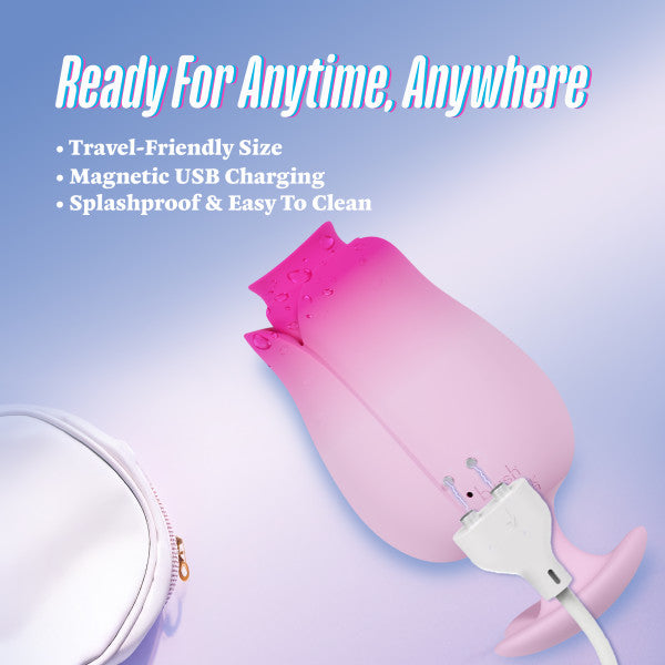Tulip Trance Licking Sucking Clitoral Vibrator for Beginners BTB Shop Tulip Trance Licking Sucking Clitoral Vibrator for Beginners BTB Shop