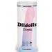 The Utopia Sleek 7 Inch Pink and Blue Ombre Silicone Dildo features a suction cup, is anal safe, made of 100% liquid silicone, and comes in pastel iridescent packaging—ideal for prostate or g-spot play.
