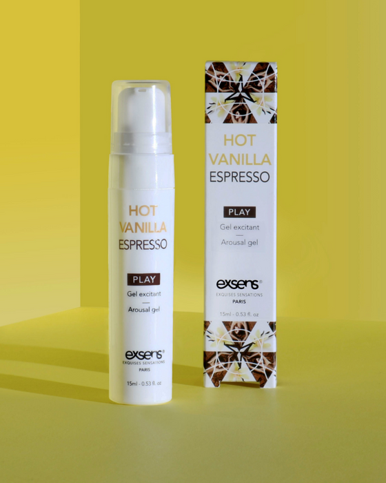 Exsens Cooling Vanilla Espresso Flavored Arousal Gel - 15ml