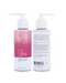 Glow Vanilla Cupcake Shimmer Lotion -  Pink and white bottle front and back 