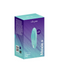 We-Vibe Moxie + Hands-Free Remote or App Controlled Panty Vibrator -  Teal box 