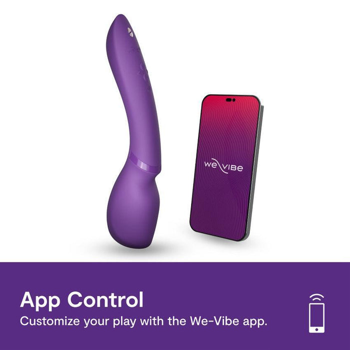 We-Vibe Wand 2 Rechargeable Waterproof Vibrator - App Enabled BTB Shop We-Vibe Wand 2 Rechargeable Waterproof Vibrator - App Enabled BTB Shop