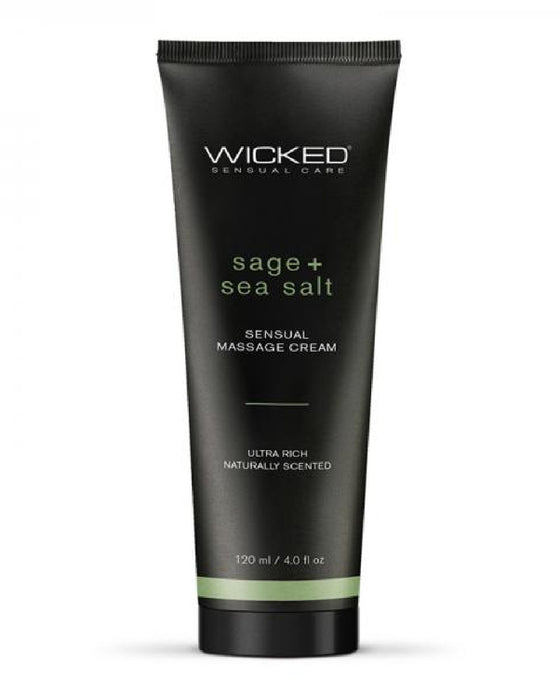 Wicked Sea Salt and Sage Massage Cream 