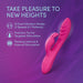 The Wild Lust Slim Beginner G-Spot Rabbit Vibrator is shown on a purple background, featuring 10 vibration modes, a precision tip, and dual G-spot and clitoral stimulation for intense internal and external pleasure.