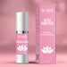 A pink box and matching bottle labeled "After Vajay Play Soothing Lotion by Dr. Tush," featuring a white lotus on a pink background. This pH-balanced feminine lotion soothes and supports intimate skin recovery after play.