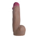 The Loadz Squirting 7 Inch Chocolate Tone Dildo - Squeeze and Squirt offers lifelike excitement with its realistic design and squirting feature for playful, thrilling fun.