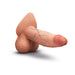 Enhance your experience with the b-Vibe Slipskin Realistic 6 Inch Girthy Silicone Dildo in Caramel, featuring a lifelike design and sumptuous girth for added excitement and fun.