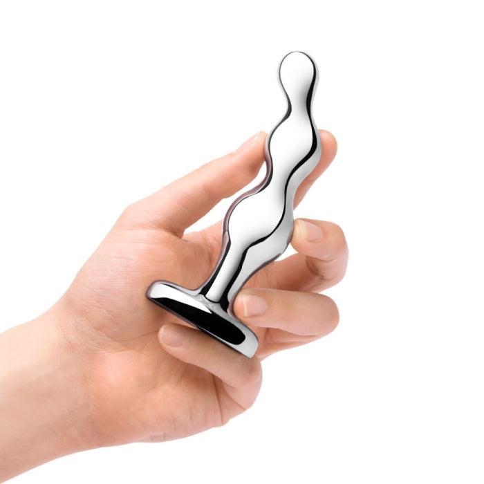 b-Vibe Stainless Steel Weighted Anal Beads for Prostate | Betty's BTB Shop b-Vibe Stainless Steel Weighted Anal Beads for Prostate | Betty's BTB Shop