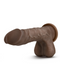 Mister Perfect Dual Density 8.5 Inch Dildo - Chocolate