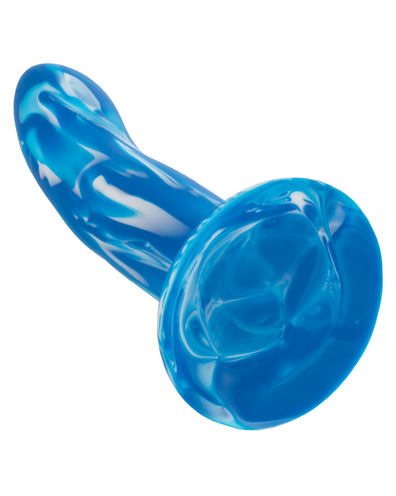 Twisted Love 4.75 Inch Beginner Silicone Dildo - Blue
