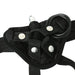 Vibrating Velvet Strap On Harness by Sportsheets close up