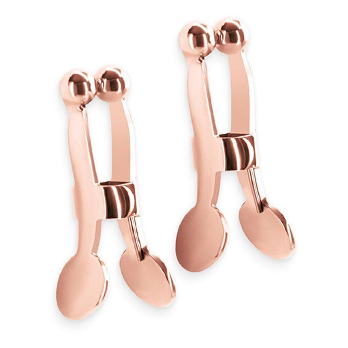 Bound Rose Gold Nipple Clamps