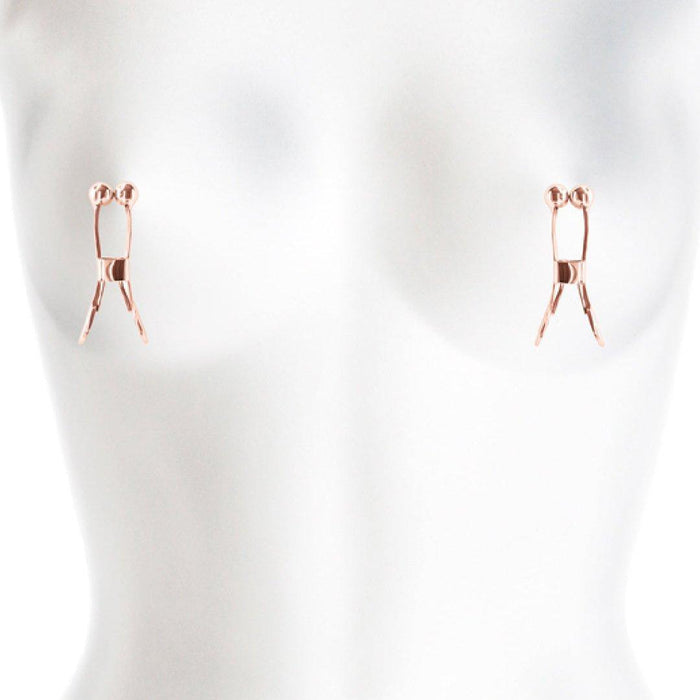 Bound Rose Gold Nipple Clamps