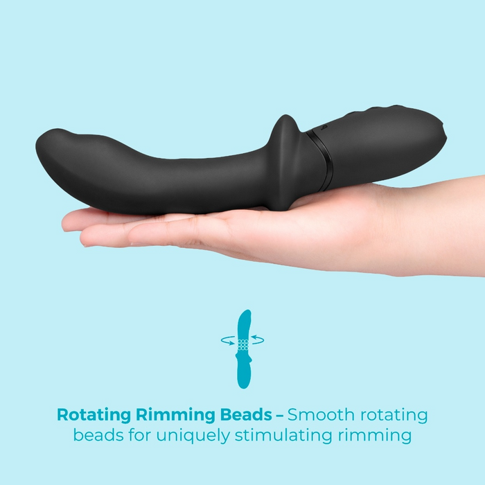 b-Vibe Rimming P-Spot Rotating & Vibrating Prostate Massager