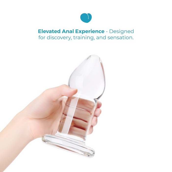 b-Vibe Intermediate Glass Anal Dilator Set