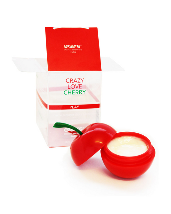 Exsens Crazy Love Flavored Nipple Arousal Cream - Cherry - 8ml