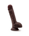 Dr. Mason Long Thick 9 Inch Silicone Dildo - Chocolate
