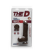 The D Uncut 7 Inch Ultraskyn Dildo with Balls - Chocolate