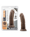 Dr. Shepherd Long Thick 8 Inch Silicone Dildo - Chocolate