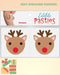 Holiday-themed Christmas Reindeer Edible Nipple Pasties - Cinnamon designed to resemble reindeer faces, presented as a playful gag gift idea by Kheper Games.