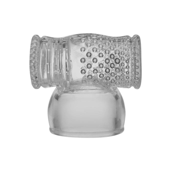 Cock Stroker Double Ended Clear Wand Attachment