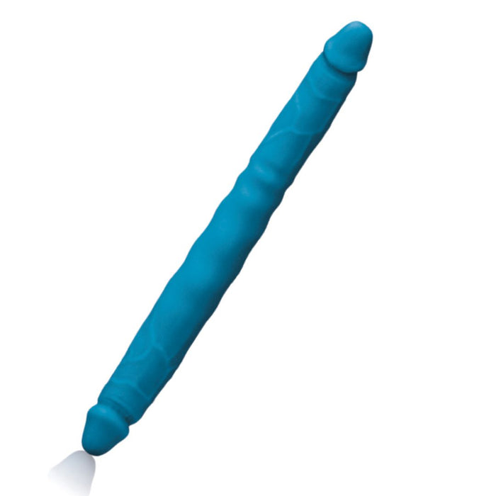Colours 12 Inch Double Ended Dildo - Blue