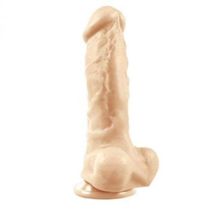 Colours Thick Realistic Silicone 7.5 Inch Dildo - Vanilla