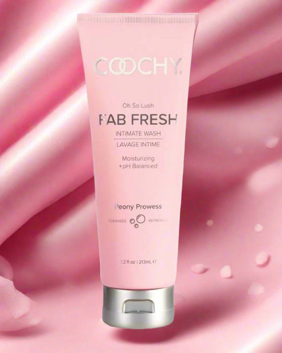 Coochy Fab and Fresh Feminine Hygiene Wash  Front of Bottle 