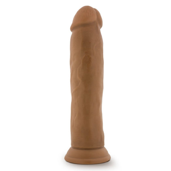 Dr. Henry 9.5 Inch Silicone Dildo - Mocha