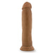 Dr. Henry 9.5 Inch Silicone Dildo - Mocha