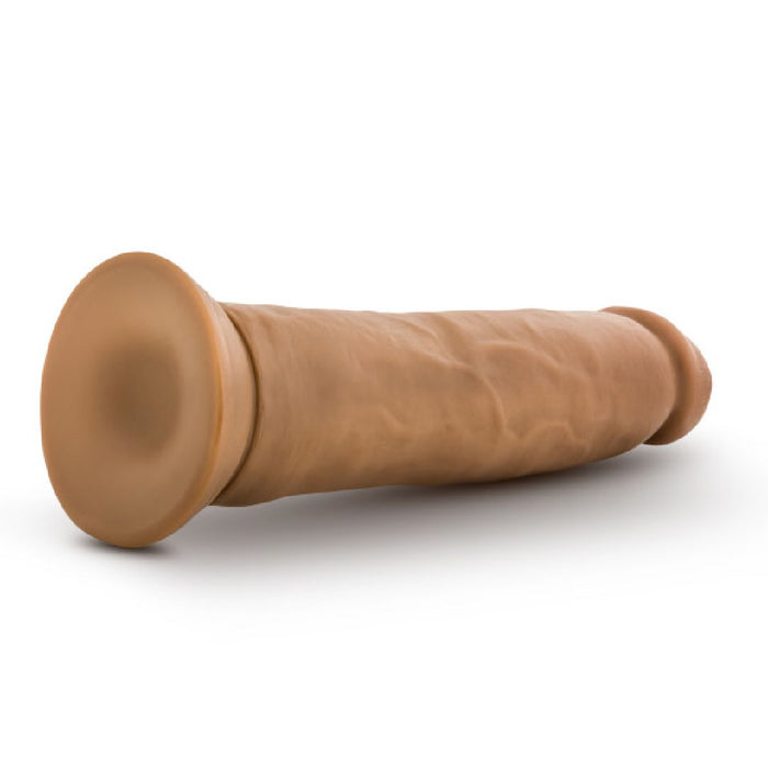 Dr. Henry 9.5 Inch Silicone Dildo - Mocha