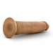 Dr. Henry 9.5 Inch Silicone Dildo - Mocha
