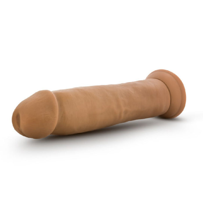 Dr. Henry 9.5 Inch Silicone Dildo - Mocha