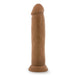 Dr. Henry 9.5 Inch Silicone Dildo - Mocha