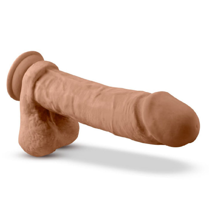 Dr. Julian Long Thick 9 Inch Silicone Dildo - Mocha